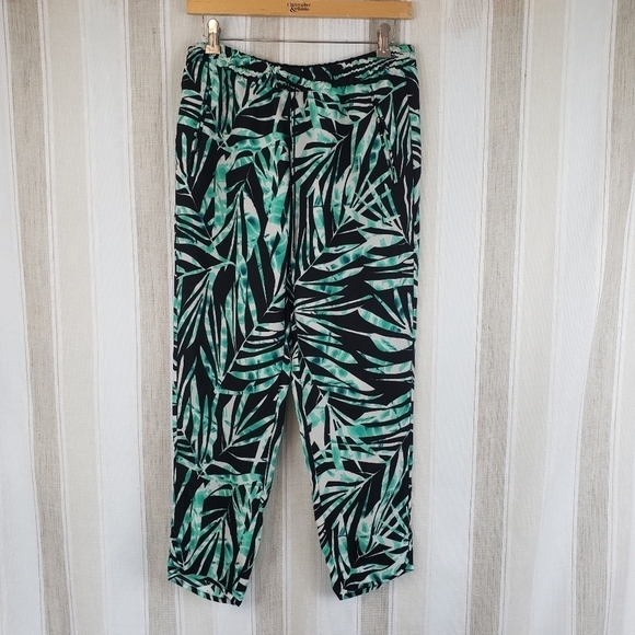 BCBGMaxazria Tropical Print Casual‎ Pants - Picture 1 of 7